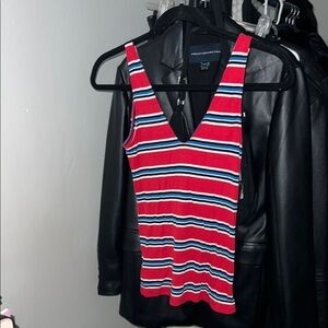Women’s Y2K Casual Express Striped V-Neck Tank Top